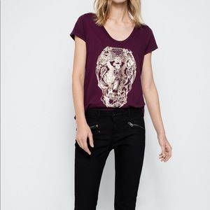 ❌sold❌Zadig & Voltaire tiny bis slub t shirt